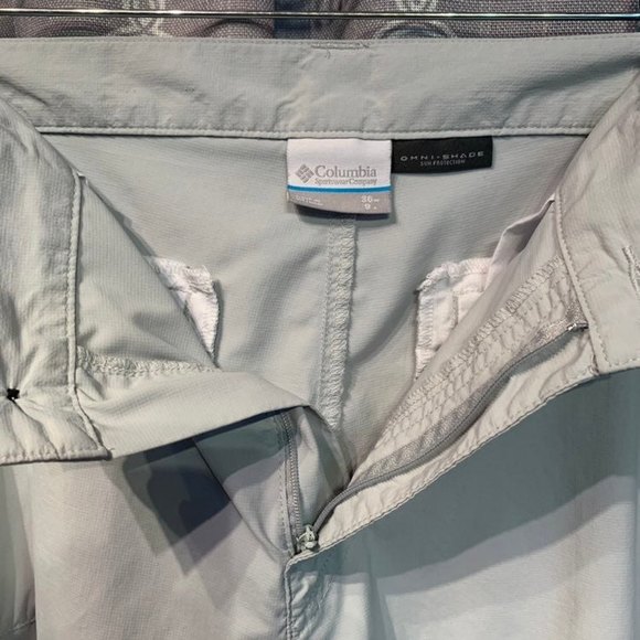 Columbia OMNI-Shade Sun Protection Rip Stop Cargo Shorts Men's 36 - Picture 7 of 10